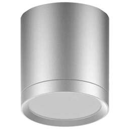 GAUSS Светильник Overhead HD019, 6 Вт, 4100К (белый холодный), серебро