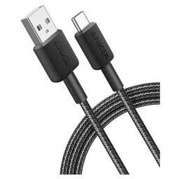 ANKER Кабель USB Type-C (m) - USB (m), 1.8м, в оплетке, черный [a81h6g11]