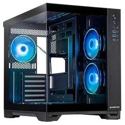 CHIEFTEC Корпус ATX Visio, Midi-Tower, без БП, черный [gm-30b-tg-op]