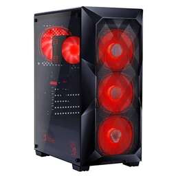 BLOODY Компьютер BD-PC RB55C1 AMD Ryzen 5 5600X, DDR4 16ГБ, 1ТБ(SSD), NVIDIA RTX4060 - 8 ГБ, Windows 11 Home, черный [2107145]