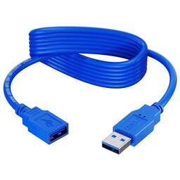 NONAME Кабель USB3.0 USB A(m) - USB A(f), 3м, синий