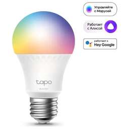 TP-LINK Умная лампа Tapo L535E E27 RGB 8.6Вт 1055lm Wi-Fi (1шт)