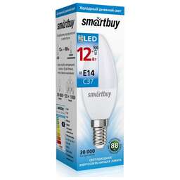 SMARTBUY (SBL-C37-12-60K-E14) 12W/6000/14