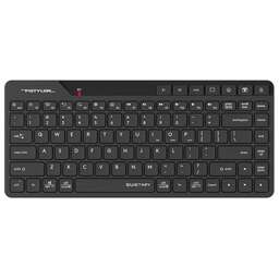 A4TECH Клавиатура Fstyler FBK26C AS черный USB беспроводная BT/Radio slim Multimedia (FBK26C AS)