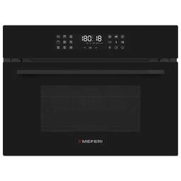 MEFERI Духовой шкаф Электрический Microwave MEO609BK черный/нержавеющая сталь