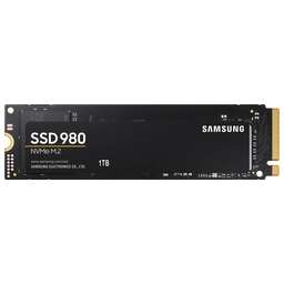 SAMSUNG SSD накопитель 980 MZ-V8V1T0BW 1ТБ, M.2 2280, PCIe 3.0 x4, NVMe, M.2