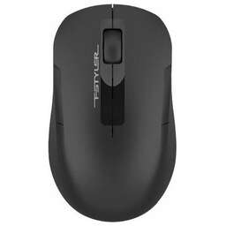 A4TECH Мышь Fstyler FG15CS Air2 черный оптическая 1200dpi silent беспров. USB для ноутбука 3but (FG15CS AIR2 BLACK)