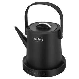 KITFORT Чайник электрический КТ-6754, 1л, нержавеющая сталь