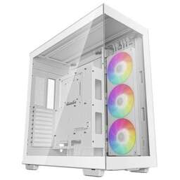 DEEPCOOL Корпус CH780 белый без БП ATX 9x120mm 9x140mm 4x180mm 4x200mm 4xUSB3.0 audio bott PSU