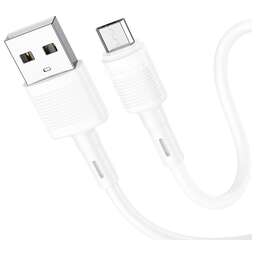 HOCO (6931474770899) X83 Victory MicroUSB (m) 1m - белый