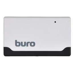BURO Картридер внешний BU-CR-2102, белый