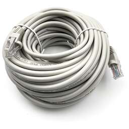 BURO Патч-корд UTP-5E-15M-G-LSZH 1Гбит/с UTP 4 пары cat.5E 15м серый RJ-45 (m)-RJ-45 (m)