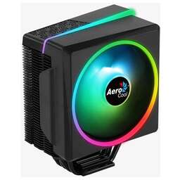 AEROCOOL Устройство охлаждения(кулер) Cylon 4F ARGB Soc-AM5/AM4/1200/1700/1851 черный 4-pin 14-26dB Al+Cu 145W 550gr Ret (CYLON 4F ARGB PWM 4P)