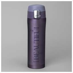 AGNESS ТЕРМОКРУЖКА BEAUTIFUL 420 МЛ, КОЛБА НЕРЖ.СТАЛЬ 18/10 798-108