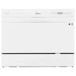 MIDEA Посудомоечная машина MCFD55S450Wi, компактная, настольная, 55см, белая