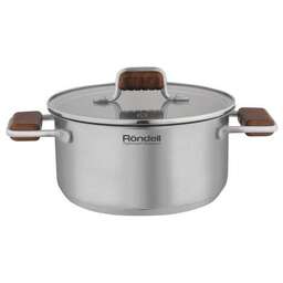 RONDELL Кастрюля 5.2л Fjord RDS-1792, нержавеющая сталь, с крышкой