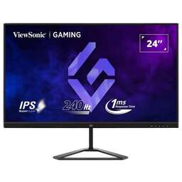 VIEWSONIC Монитор 23.8" VX2479A-HD-PRO черный IPS LED 16:9 HDMI матовая 250cd 178гр/178гр 1920x1080 240Hz G-Sync FreeSync DP FHD 3.2кг