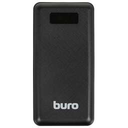 BURO Внешний аккумулятор (Power Bank) BPF30D, 30000мAч, черный [bpf30d22pbk]