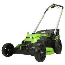 GREENWORKS Газонокосилка аккумуляторная GD60LM61, 61см, самоходная, без АКБ, без ЗУ [2519107]