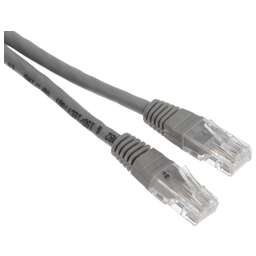 PREMIER Патч-корд NA102-UTP-C6-1M 10Гбит/с UTP 4 пары cat.6 CCA molded 1м серый RJ-45 (m)-RJ-45 (m)