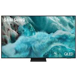 SAMSUNG 55" Телевизор QE55Q7F5AUXRU, QLED, 4K Ultra HD, черный, СМАРТ ТВ, Tizen OS