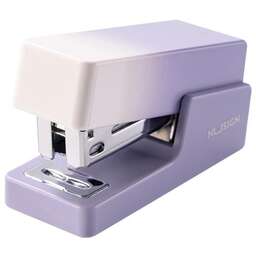 DELI Степлер мини NS083AVIOLET NS083A Nusign 24/6 26/6 (12листов) фиолетовый 40скоб металл/пластик