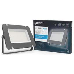 GAUSS Прожектор уличный 690511200, 200Вт