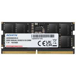 ADATA Модуль памяти SODIMM DDR5-5600 32GB AD5S560032G-S