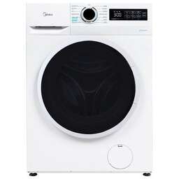 MIDEA Стиральная машина узкая MF01712US40/W, с фронтальной загрузкой, с паром, 7кг, 1200об/мин