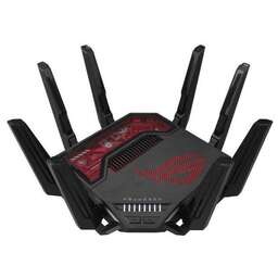 ASUS Маршрутизатор GT-BE19000 WiFi 7 2х10G 4х2.5G 2xUSB 11529+5764+1376Mbps 6GHz/5GHz/2.4GHz