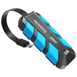 A-DATA Накопитель SSD USB3.2 Gen2 500GB SC740-500G-CBU SC740 синий