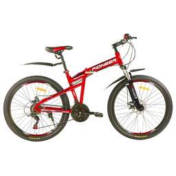 PIONEER SHUTTLE 26"/17" red-black-white
