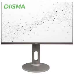 DIGMA Монитор 27" Progress 27P705Q черный IPS LED 5ms 16:9 HDMI M/M матовая HAS 300cd 178гр/178гр 2560x1440 75Hz FreeSync DP 2K 6.1кг