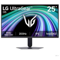 LG LCD 24.5" 25G523B-B {IPS 1920x1080 200Hz 1ms 300cd 2xHDMI DisplayPort}