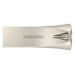 SAMSUNG Флеш диск 256Gb Bar Plus USB Type-A, metal case, silver (MUF-256BE3/APC)