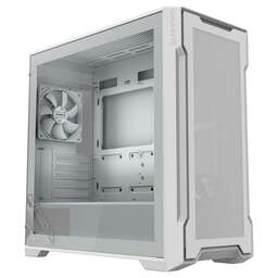 GIGABYTE Корпус для ПК C102GI Glass Ice (White) MidTower, mATX, USB3.0 x2, Audio I/O, GPU:410mm, White, TG (28300-C102B-2CRR)