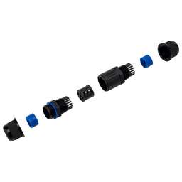 REXANT Кабельный коннектор I-образный (3PIN 0,5-1,5мм2) IP68