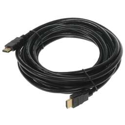 BURO Кабель аудио-видео HDMI 2.0 HDMI (m)/HDMI (m) 5м. позолоч.конт. черный (BHP HDMI 2.0-5)