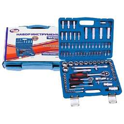 AUTOVIRAZH (AV-212094) Набор инструмента 94 предм. 1/2" 1/4"DR, CrV