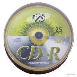 VS Диски CD-R 80 52x Shrink/25 (620274)