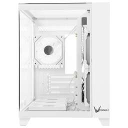 FORMULA Корпус Crystal Z9ML Floe белый без БП mATX 1xUSB3.0 1xUSB3.1 audio bott PSU