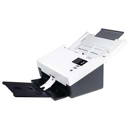 AVISION Сканер протяжный AD345GN (000-1011-02G) A4 белый/черный