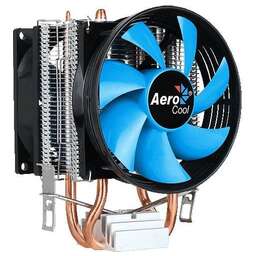 AEROCOOL Устройство охлаждения(кулер) Verkho 2 Dual Soc-AM5/AM4/1200/2066/1700/1851 черный/синий 4-pin 15-25dB Al+Cu 120W 370gr Ret