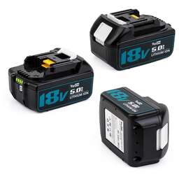 TOPON Батарея аккумуляторная для Makita TOP-PTGD-MAK-18-5.0, 18В, 5Ач, Li-Ion [103247]