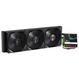 OCYPUS Вентилятор Cooler Sigma L36 PRO BK IPS Display/ black/ 310W/ All Intel/ AMD AM* / Screws