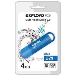EXPLOYD 4GB 570 синий [EX-4GB-570-Blue]