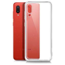 BORASCO Чехол (клип-кейс) для Samsung Galaxy A02 Silicone Case прозрачный (39905)