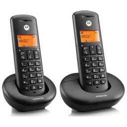 MOTOROLA Радиотелефон E202, черный [107e202]