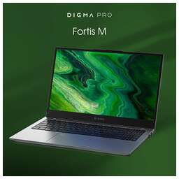 DIGMA PRO Ноутбук Fortis M Ryzen 5 7430U 16Gb SSD512Gb AMD Radeon Graphics 14.1" IPS FHD (1920x1080) Windows 11 Pro grey WiFi BT Cam 4250mAh (DN14R5-ADXW01)