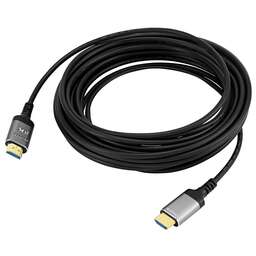 DIGMA Кабель аудио-видео HDMI 2.1 AOC, HDMI (m) - HDMI (m), ver 2.1, 10м, GOLD, черный [hdmi-aoc2.1-10]